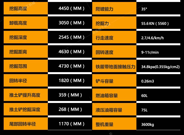 35型小型挖掘機